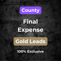 Gold Facebook Final Expense Leads - Exclusive Lead - County Specific